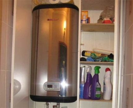 Built-in water heater