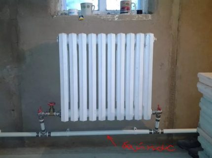 Horizontal Radiator Bypass