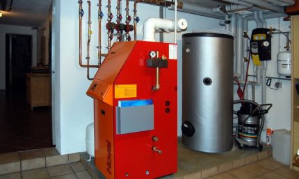 Diesel boiler