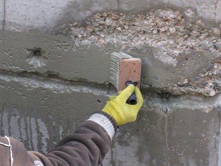 Het gebruik van doordringende waterdichting