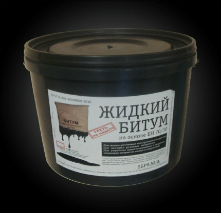 Liquid bitumen