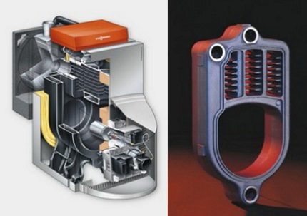 Échangeur de chaleur de chaudière