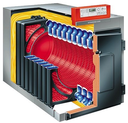 Échangeur de chaleur et chambre de combustion