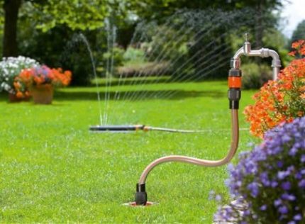 Het doel van de zomervoorziening van water