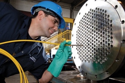 Hydropneumatische spoeling van het verwarmingssysteem