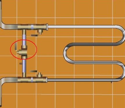 Cómo instalar un toallero calefactado con un bypass