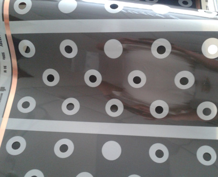 Perforated version of IR film