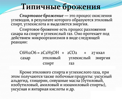 Formula proses penapaian alkohol