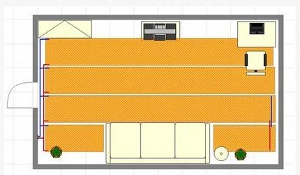 Layout of IR film