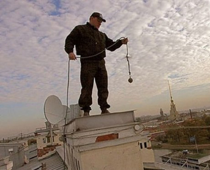 Odborná kontrola ventilační šachty