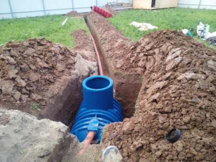 Pag-install ng septic tank Chsitok-3000