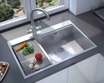 Sink-installation