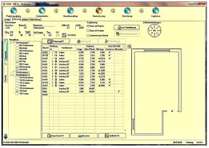 Programmet for beregningen