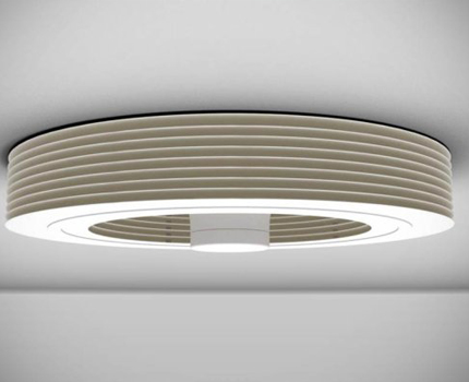 Ceiling variant fanless fan