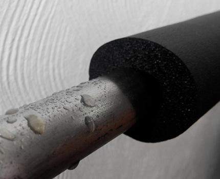 Insulation helps get rid of condensation