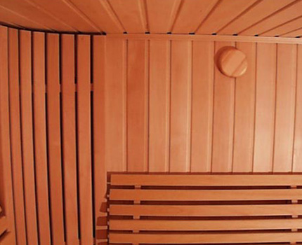 Korrekt ventileret sauna