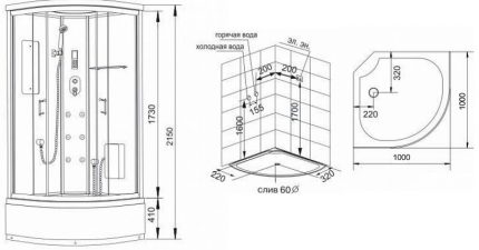 Diagram för hyttmontering