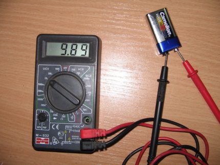 Multimeter so sondami