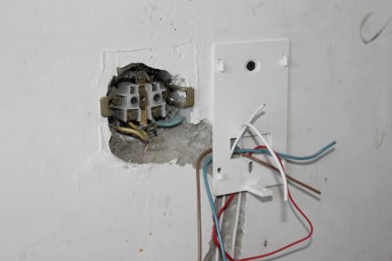 Thermostat montieren