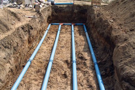 Drainage construction