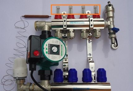 Medidores de fluxo de coletor e servoconversores