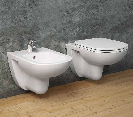 Bidet i vàter al lavabo