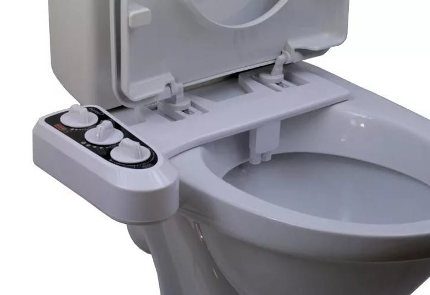 Bidet pad voor toilet