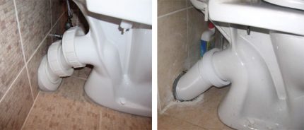 Toilet installation