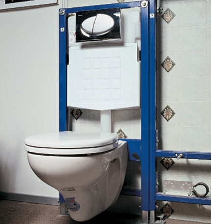 Installatie van een wandtoilet