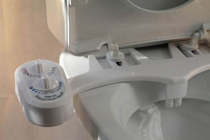 Bidet toilet top