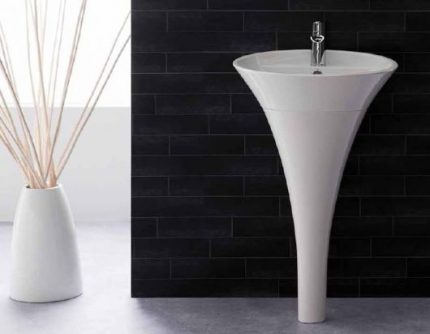 Porselen Tulip Sink