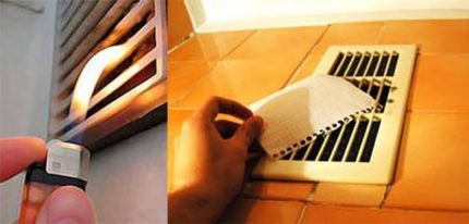 Comproveu la ventilació