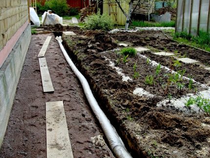 Pista de canonada de desguàs