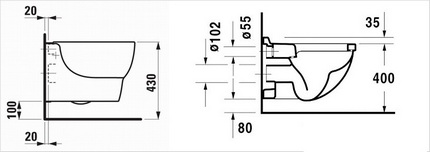 Bowl height