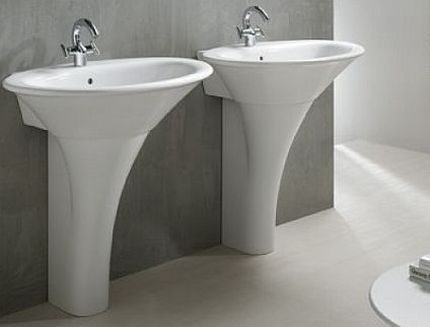 Lavabo amb pedestal