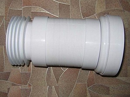 Corrugated sewer pipe