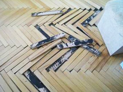 Palapag ng parquet