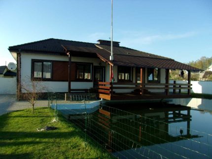 Ventilatorpijp in een landhuis