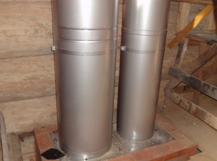 Steel Sandwich Chimney