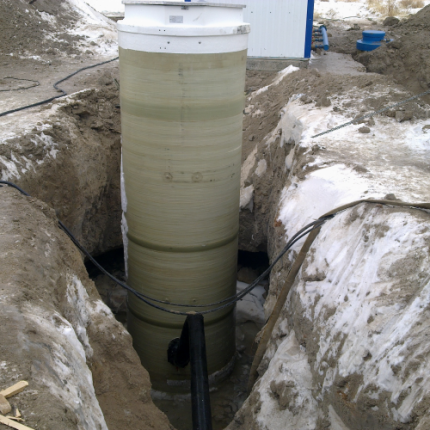 Station de remplissage de béton avec chargement de béton