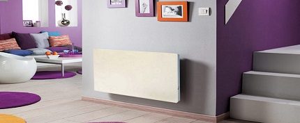 Convector để sưởi ấm nhà