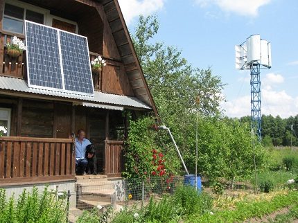 Bateria solar per jardí