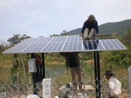 Muntatge i instal·lació del panell solar