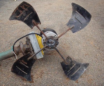 Windmill from a car generator