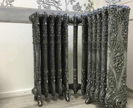 Radiator besi tuang Jerman