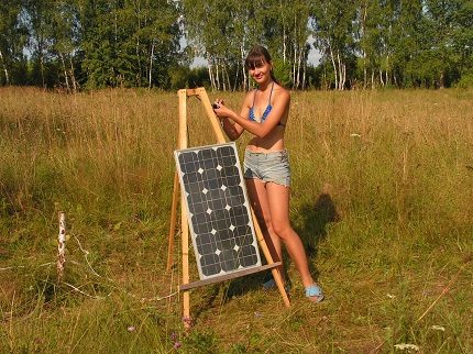 Panell solar casolà al país