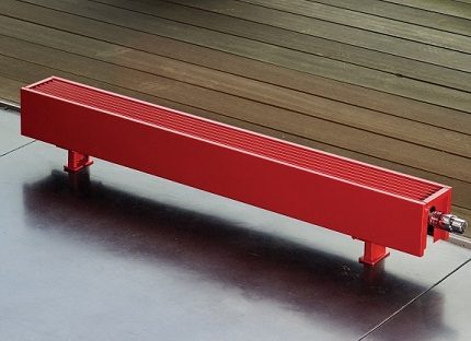 Convecteur sous plancher Jaga