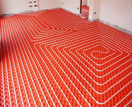 The cost of polyethylene underfloor heating