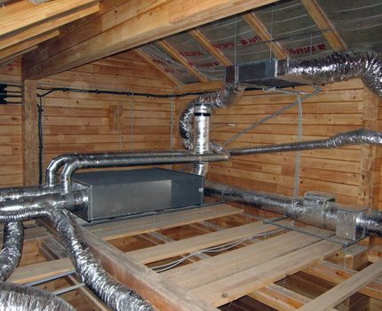 Système de ventilation de salle de bain