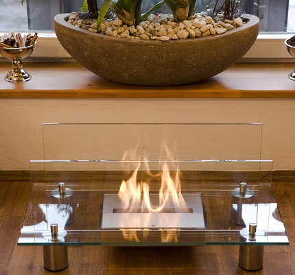 Effectively designed bio fireplace